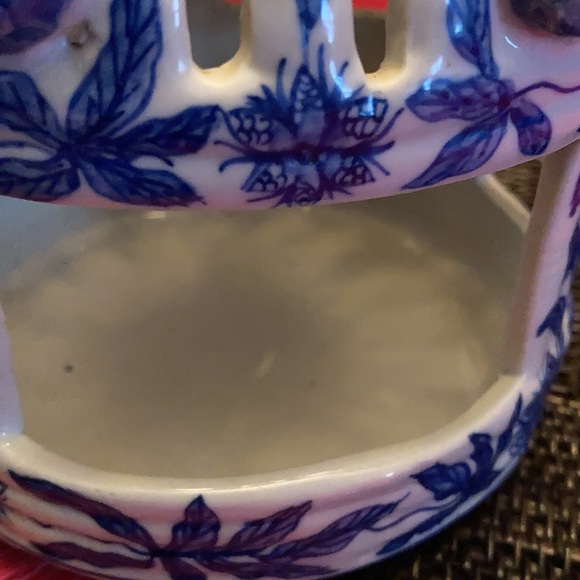 Vintage Porcelain Birdcage - Picture 10 of 13